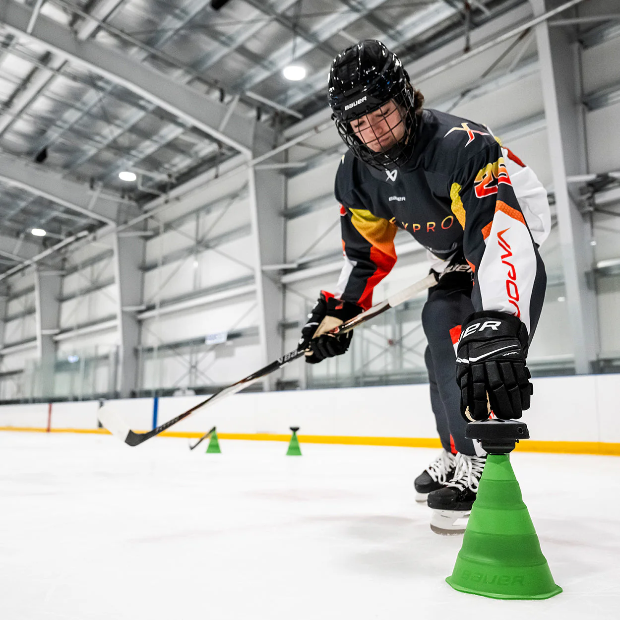 BAUER COLLAPSIBLE TRAINING CONES 4 PACK - Image 3