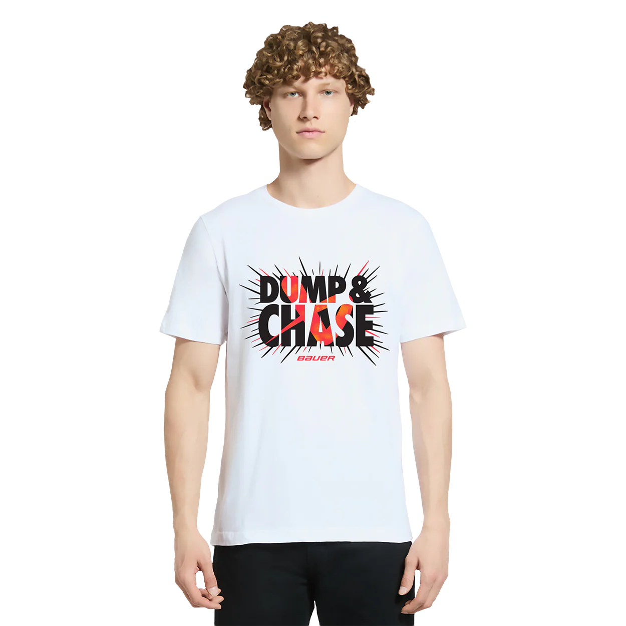BAUER DUMP & CHASE TEE SENIOR