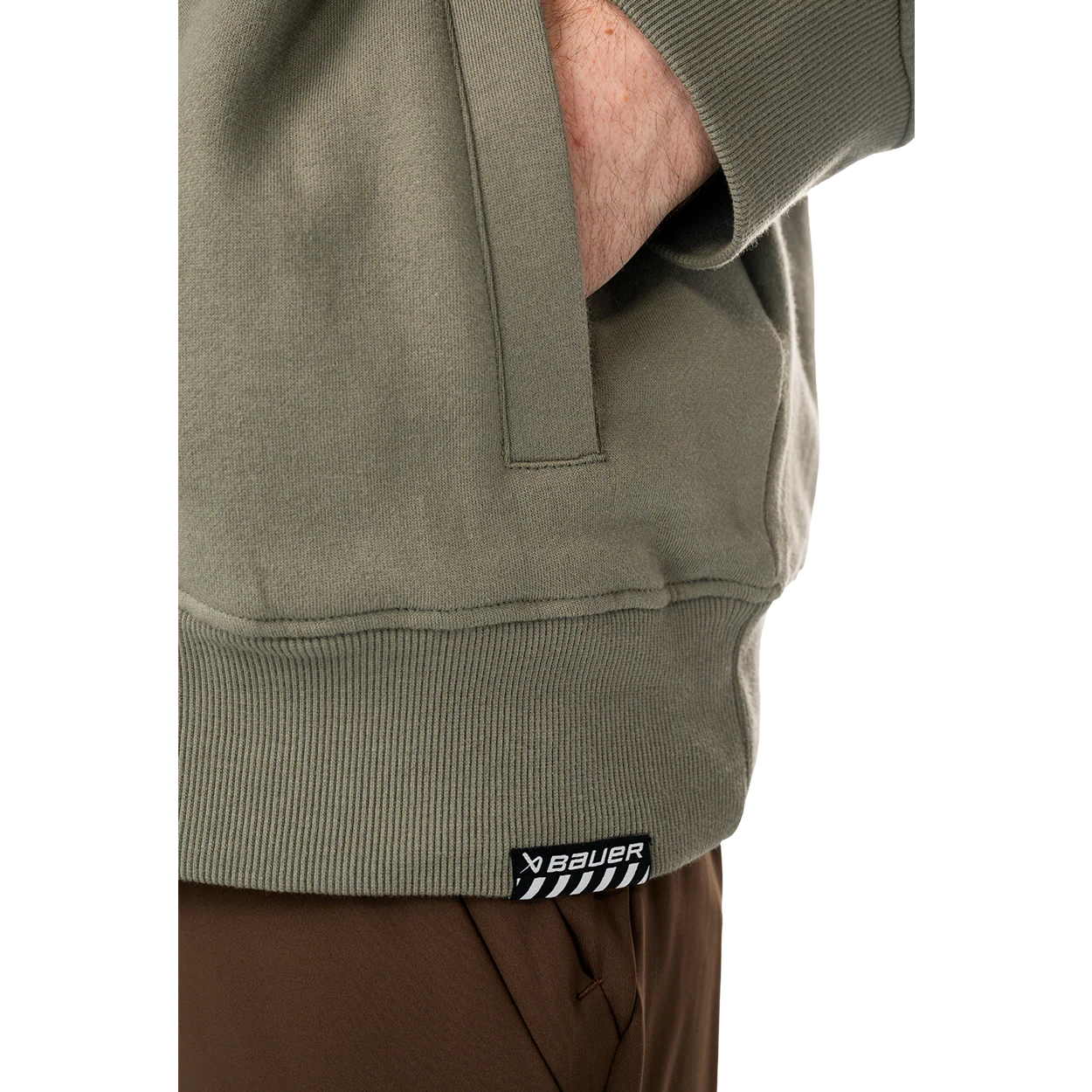 BAUER Fireside Quilted ¼ Zip Senior - Image 5