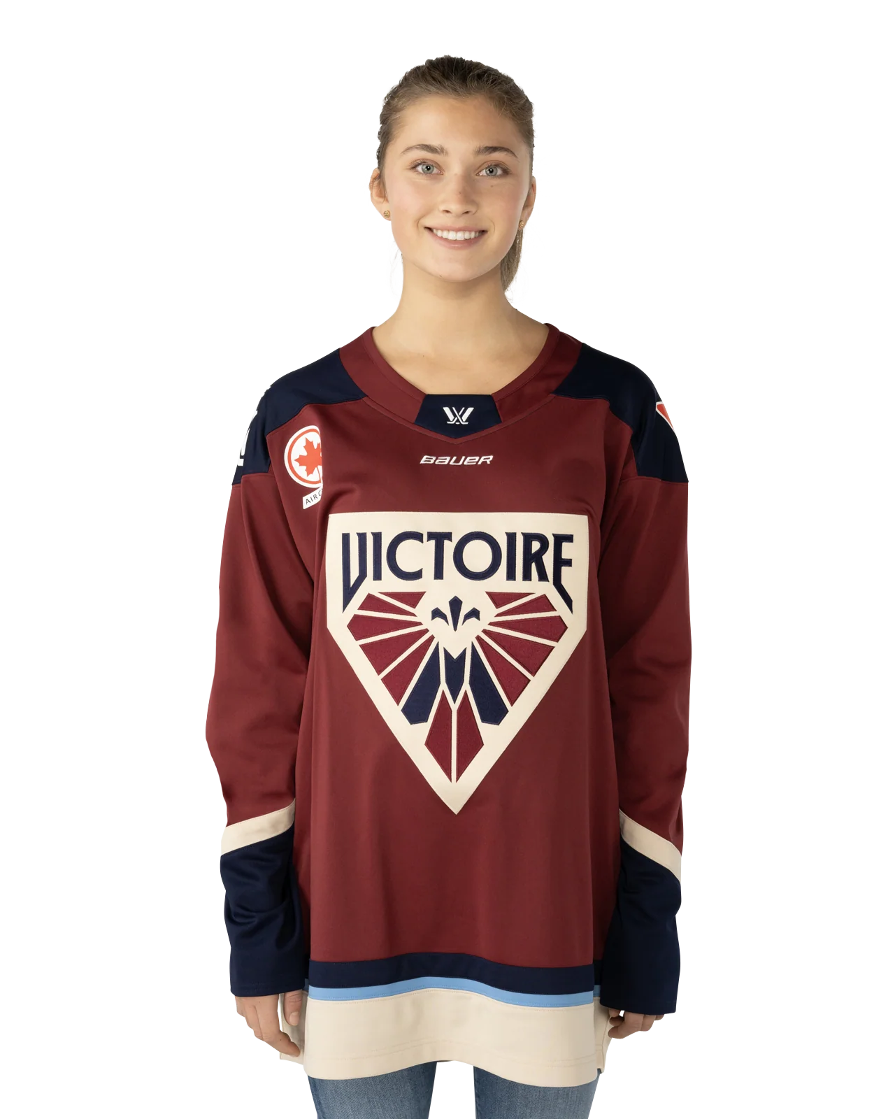 BAUER PWHL HOME JERSEY MONTREAL VICTOIRE ADULT