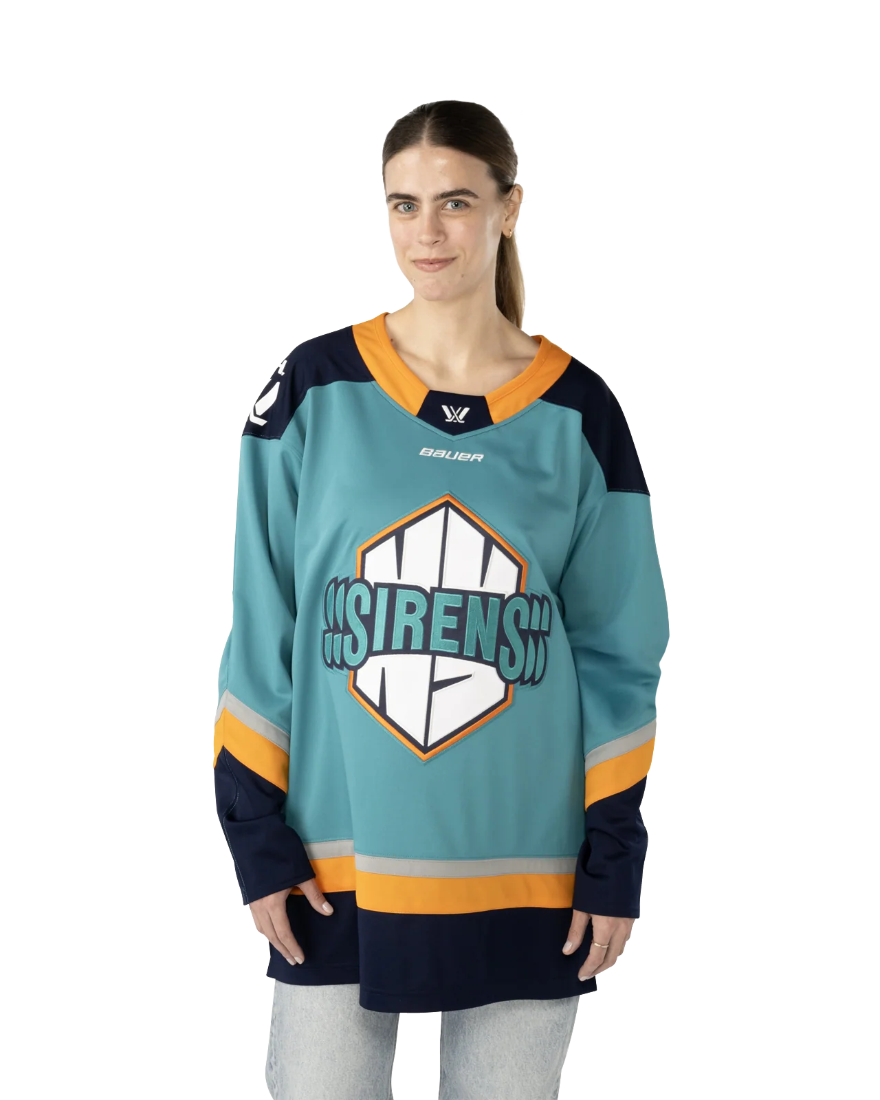 BAUER PWHL HOME JERSEY NEW YORK SIRENS ADULT