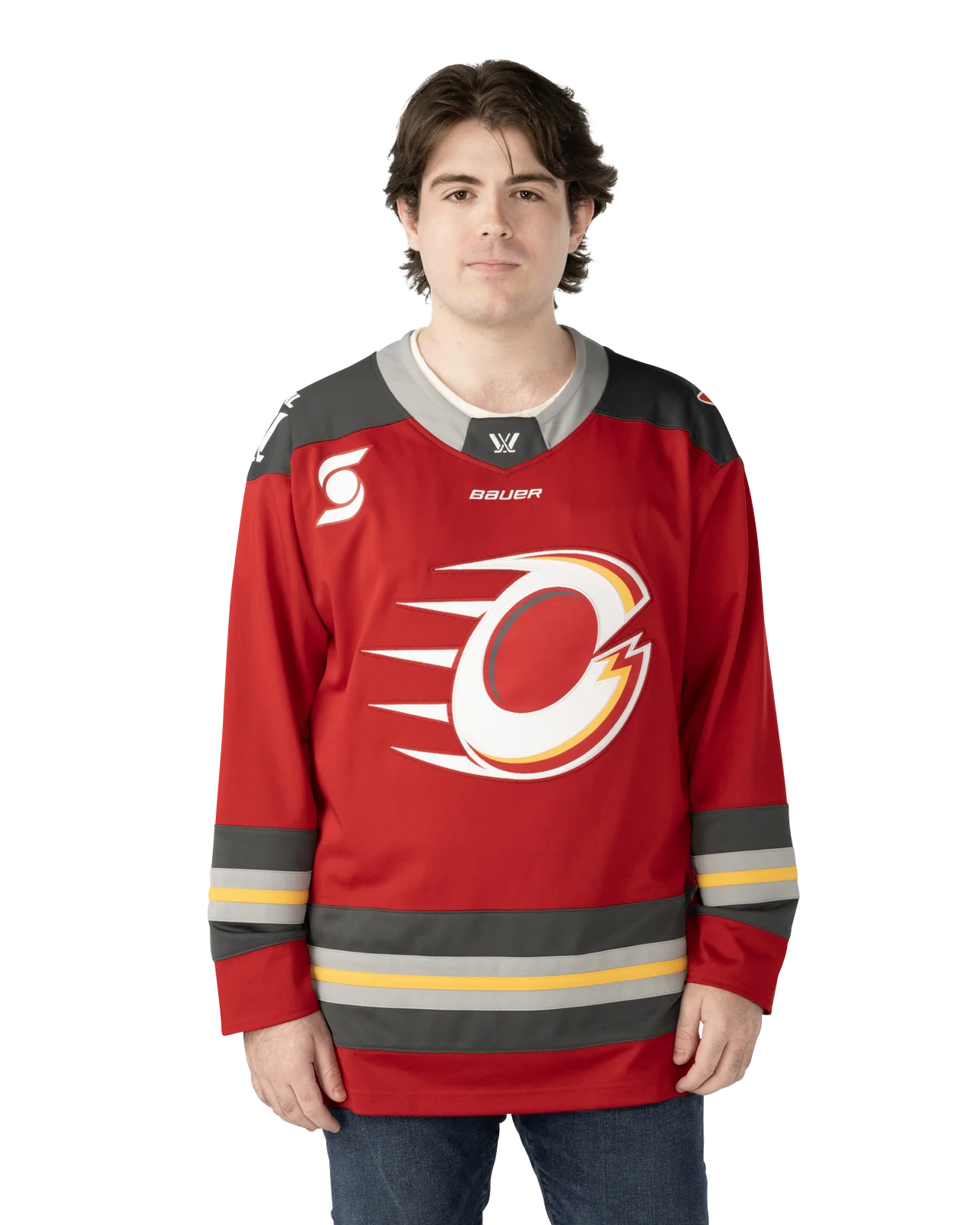 BAUER PWHL HOME JERSEY OTTAWA CHARGE ADULT