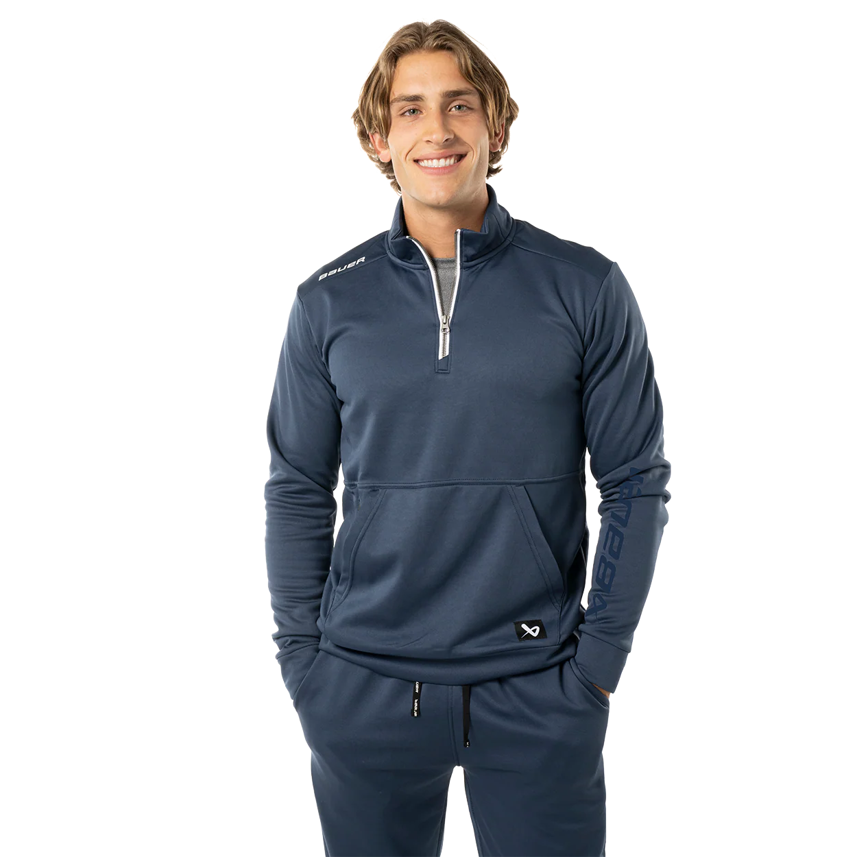 BAUER TEAM FLEECE 1/2 ZIP SENIOR - Image 5