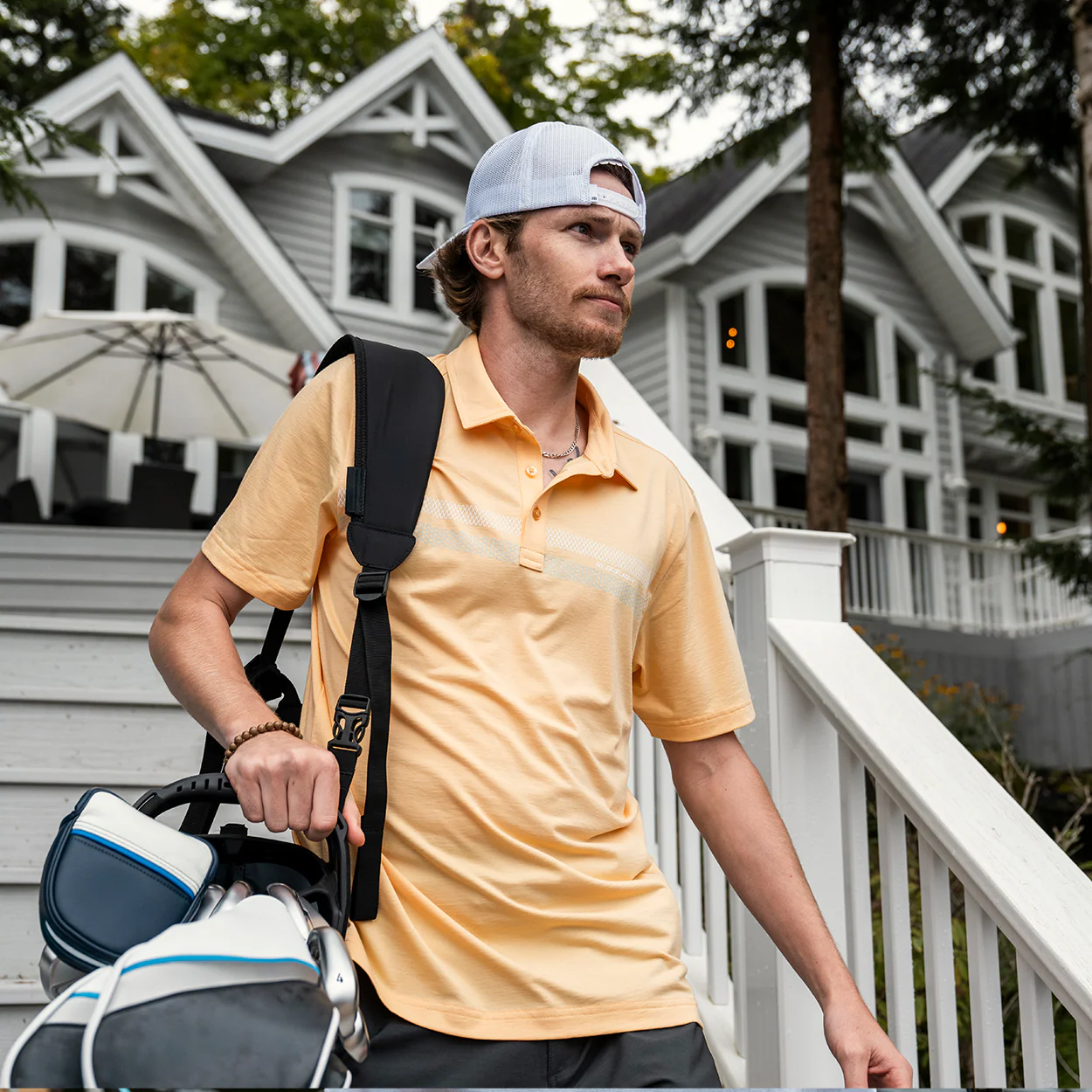 BAUER X TRAVISMATHEW ONE TIMER POLO - Image 4