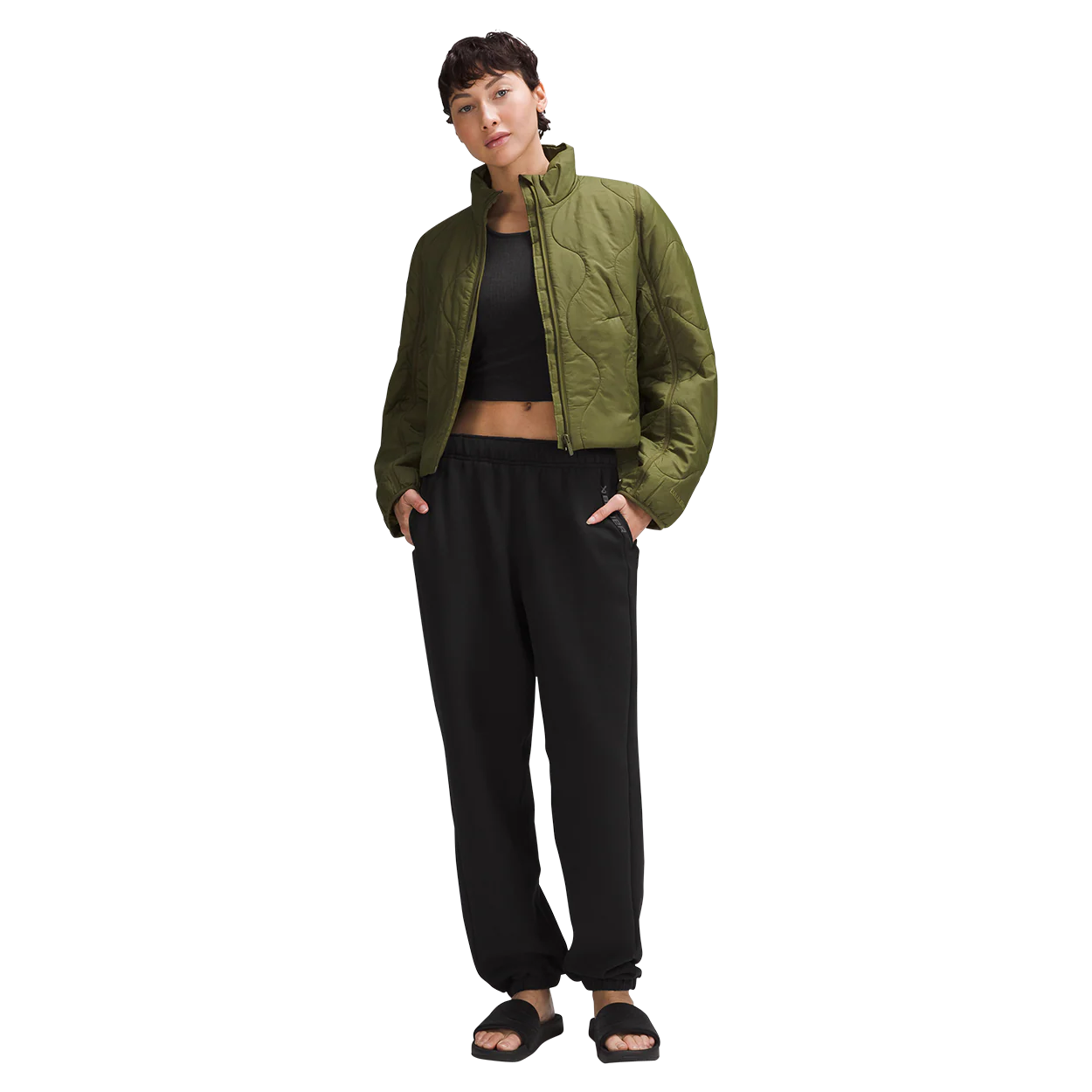 BAUER // lululemon Scuba Mid-Rise Oversized Jogger