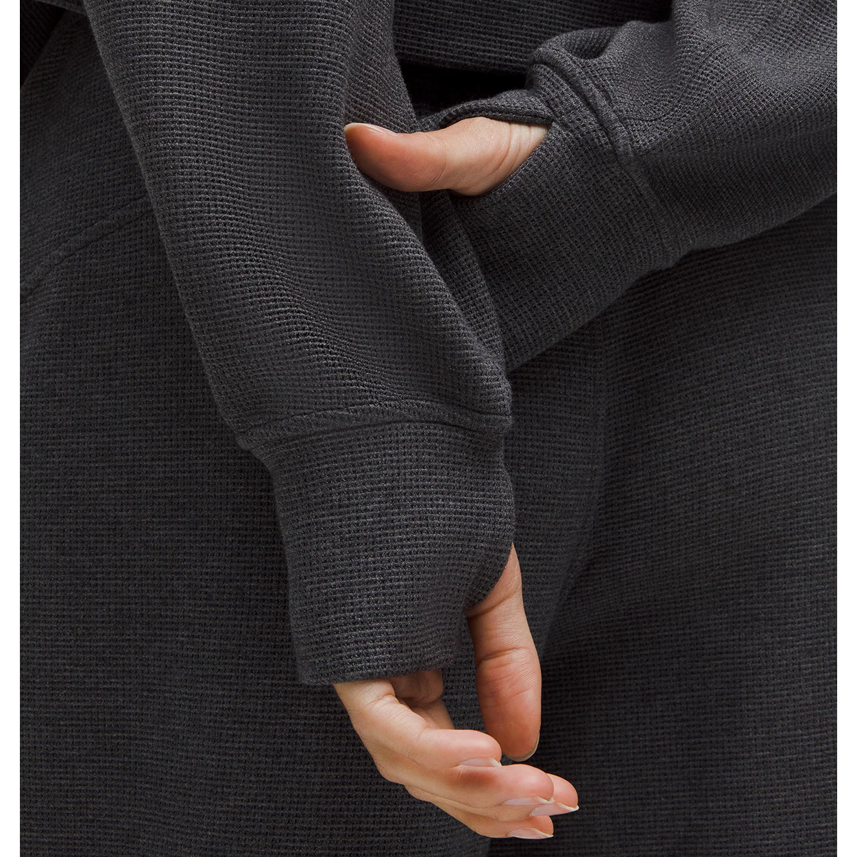 BAUER // lululemon Scuba Oversized Full-Zip Hoodie Waffle - Image 6