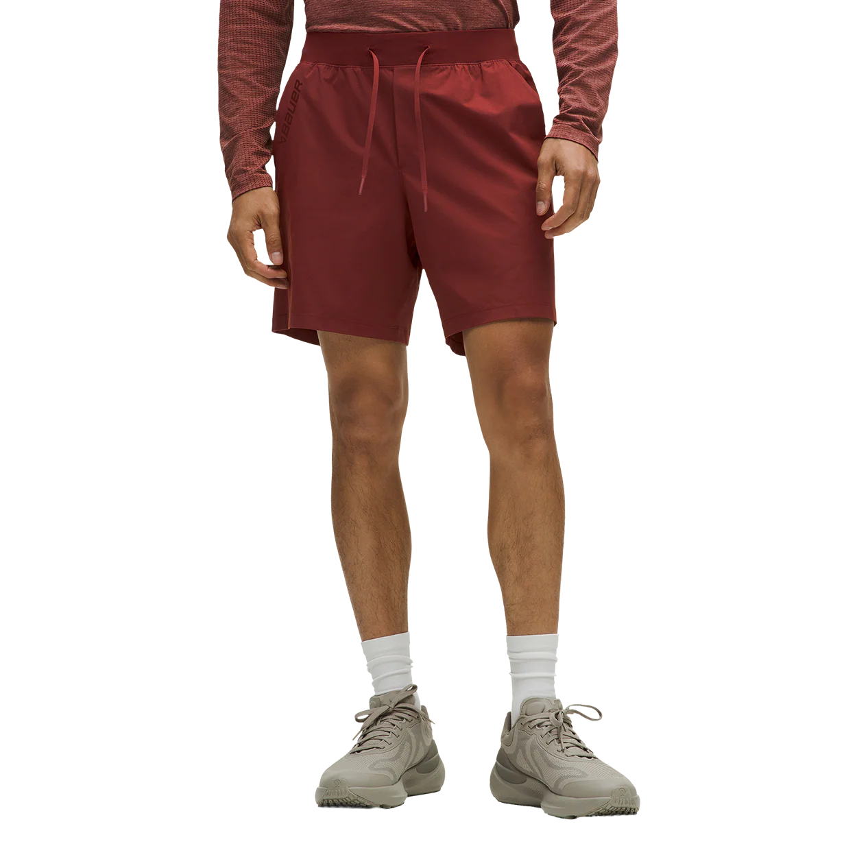 BAUER // lululemon Zeroed In Linerless Short 7"