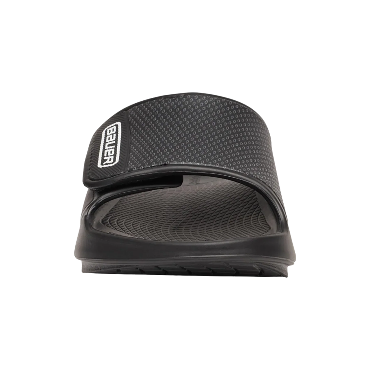 S25 BAUER OOFOS SPORT FLEX SLIDE JUNIOR BLACK - Image 4