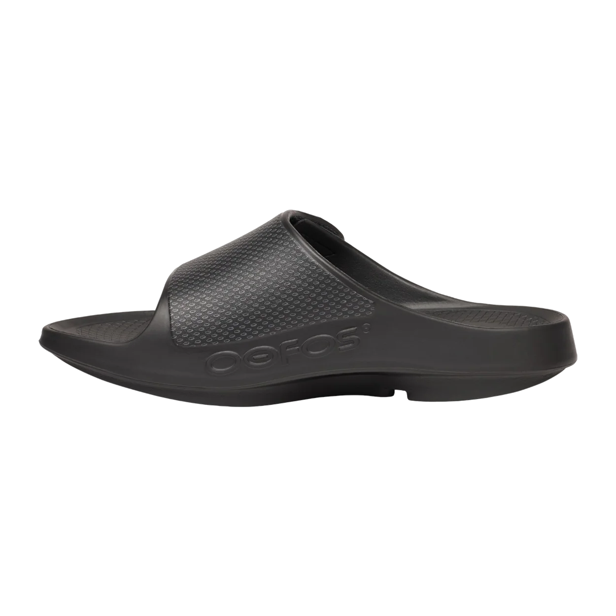 S25 BAUER OOFOS SPORT FLEX SLIDE SENIOR BLACK - Image 6