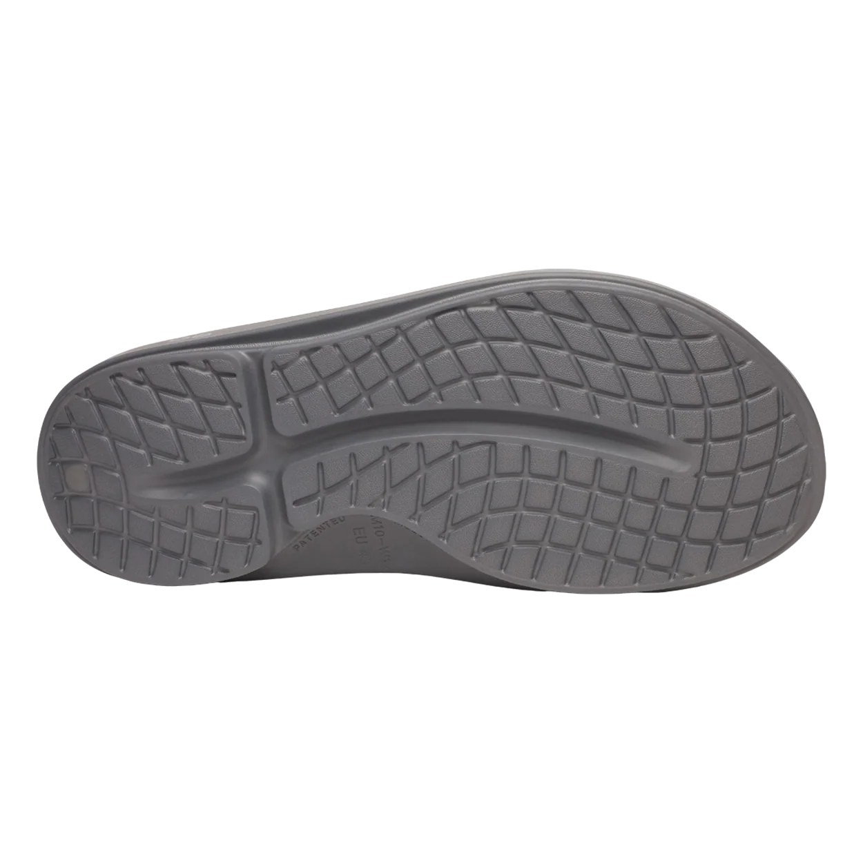 S25 BAUER OOFOS SPORT SLIDE JUNIOR GREY - Image 8