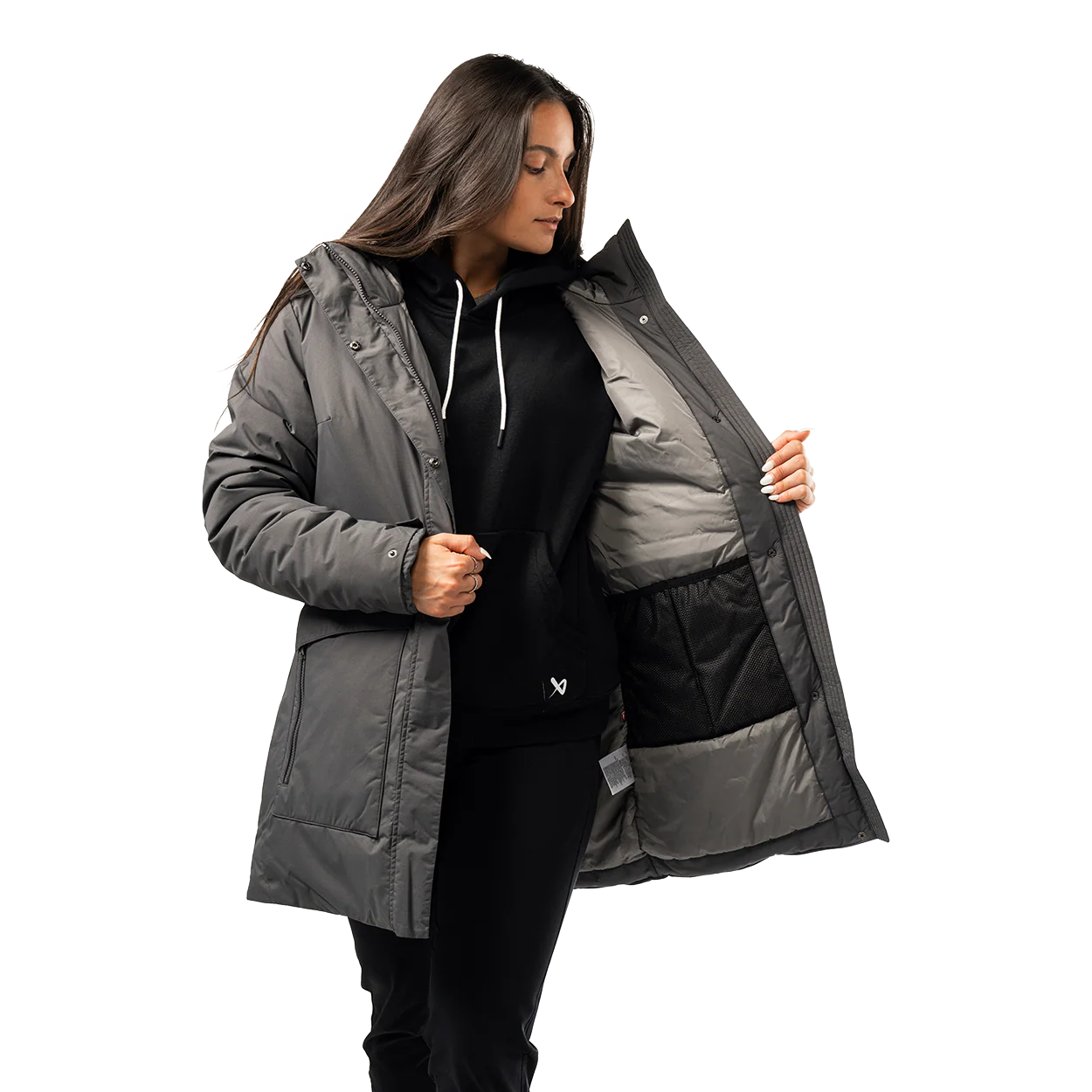 S25 BAUER WOMENS TEAM TRAVEL COAT - Image 8