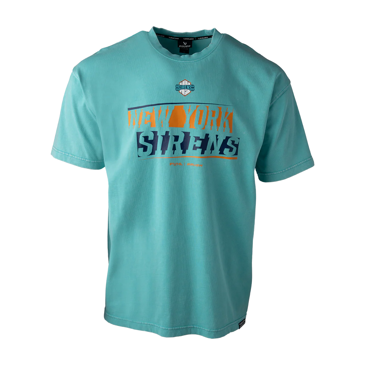 BAUER PWHL BOXY TEE SENIOR NEW YORK