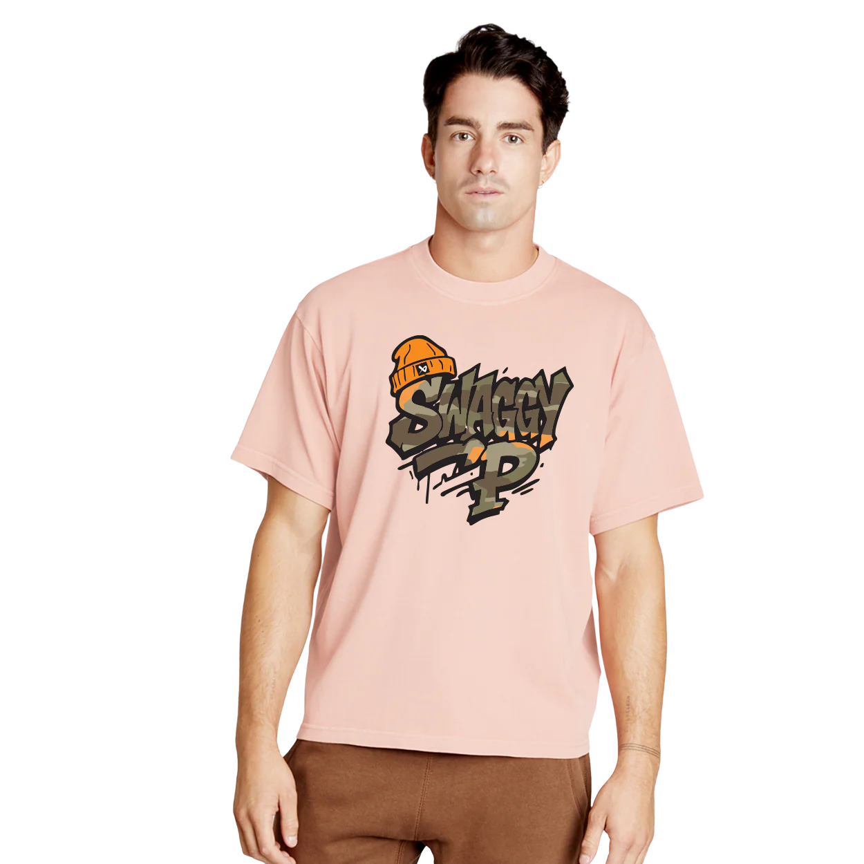 BAUER x Swaggy P Tagged Boxy Tee Senior
