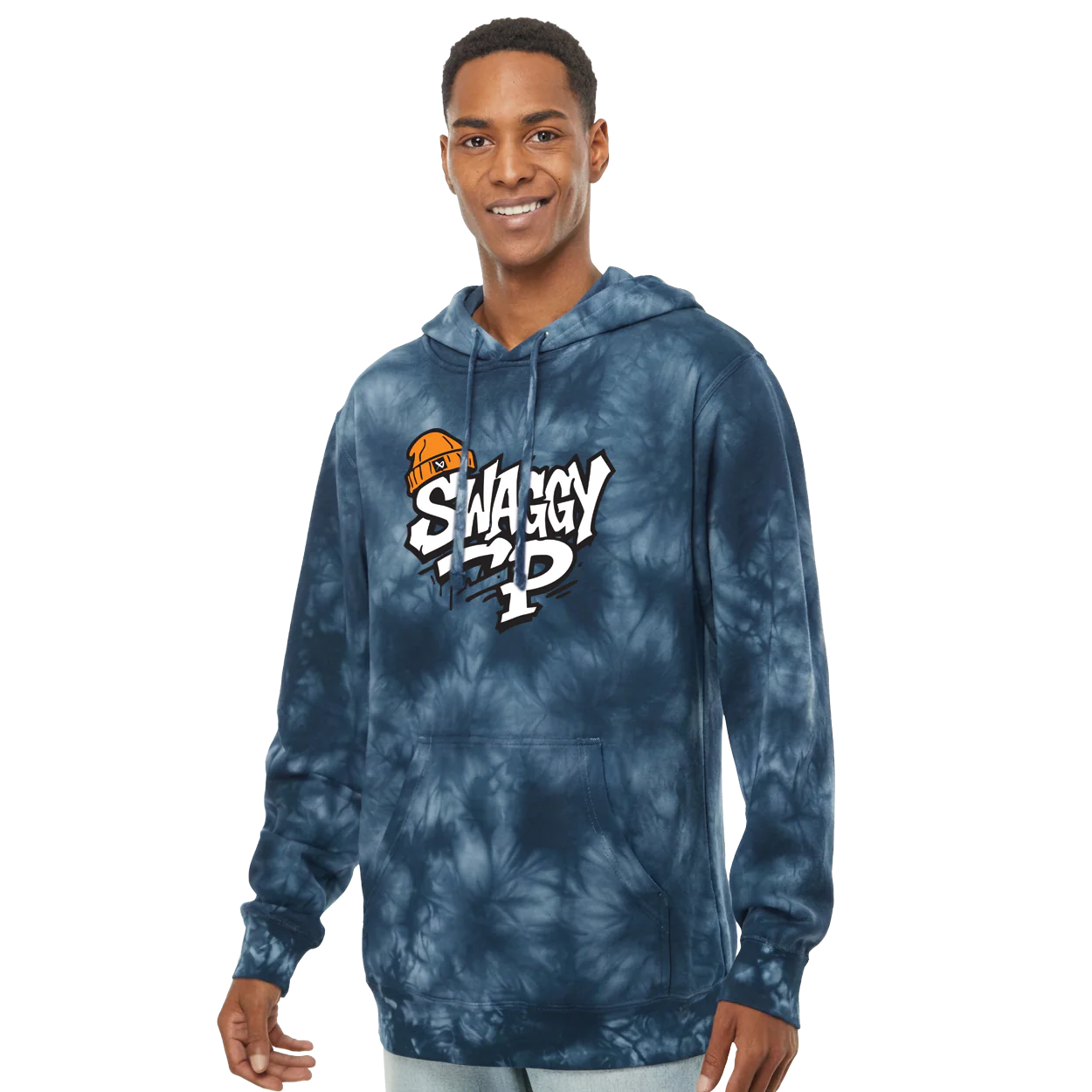 BAUER x SWAGGY TIE DYE HOODIE SENIOR
