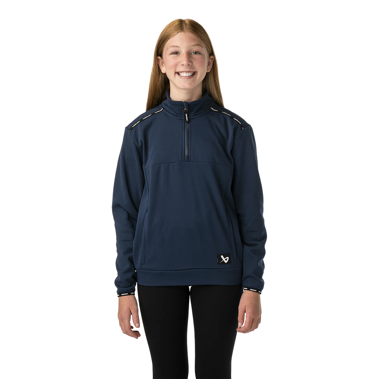 BAUER TEAM FLEECE 1/2 ZIP YOUTH
