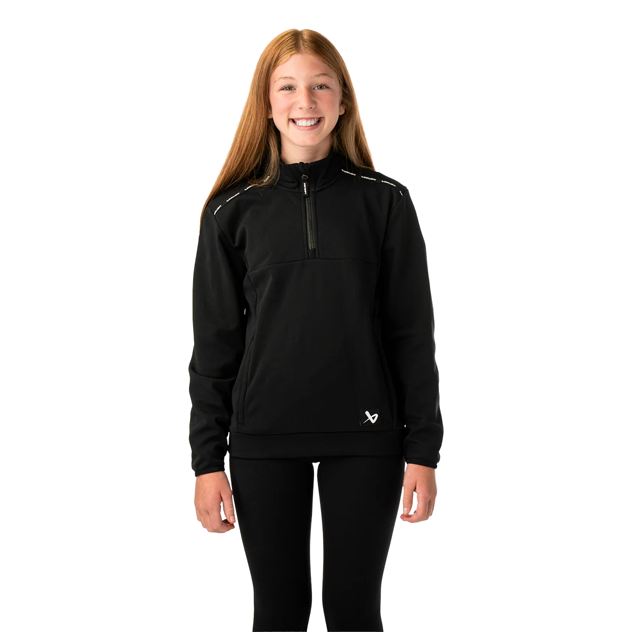 BAUER TEAM FLEECE 1/2 ZIP YOUTH - Image 4