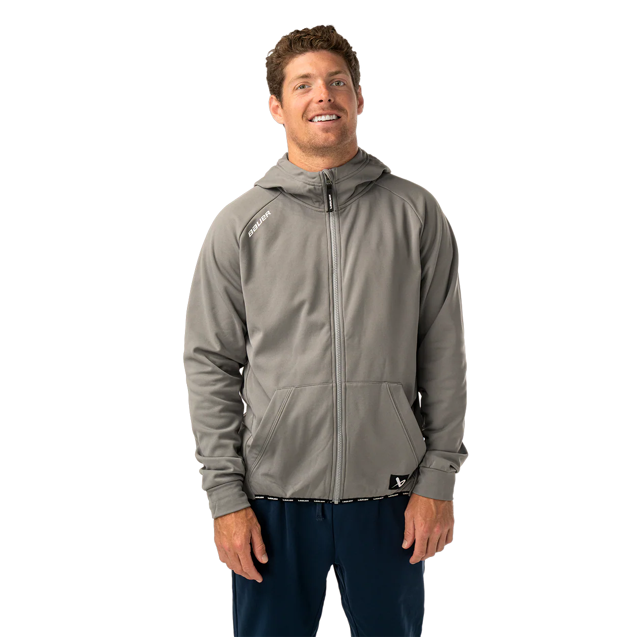 BAUER TEAM FLEECE ZIP HOODIE SENIOR - Image 17