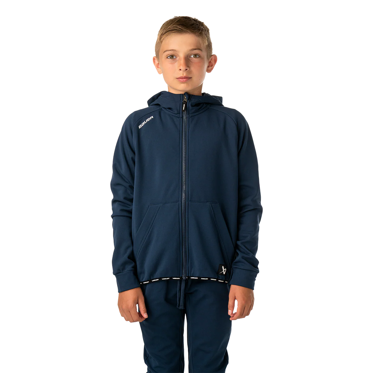 BAUER TEAM FLEECE ZIP HOODIE YOUTH