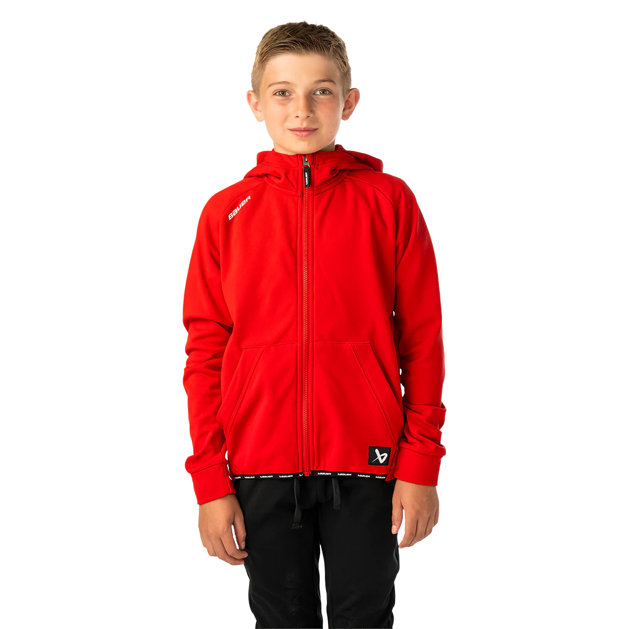 BAUER TEAM FLEECE ZIP HOODIE YOUTH - Image 6