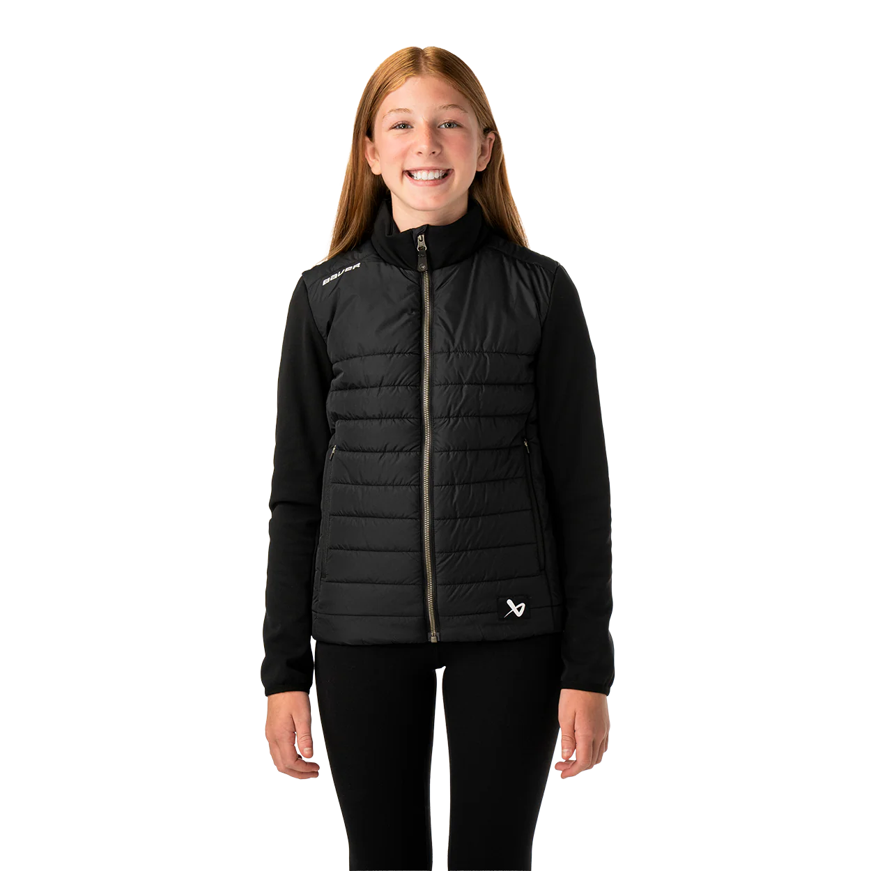 BAUER TEAM HYBRID JACKET YOUTH - Image 5