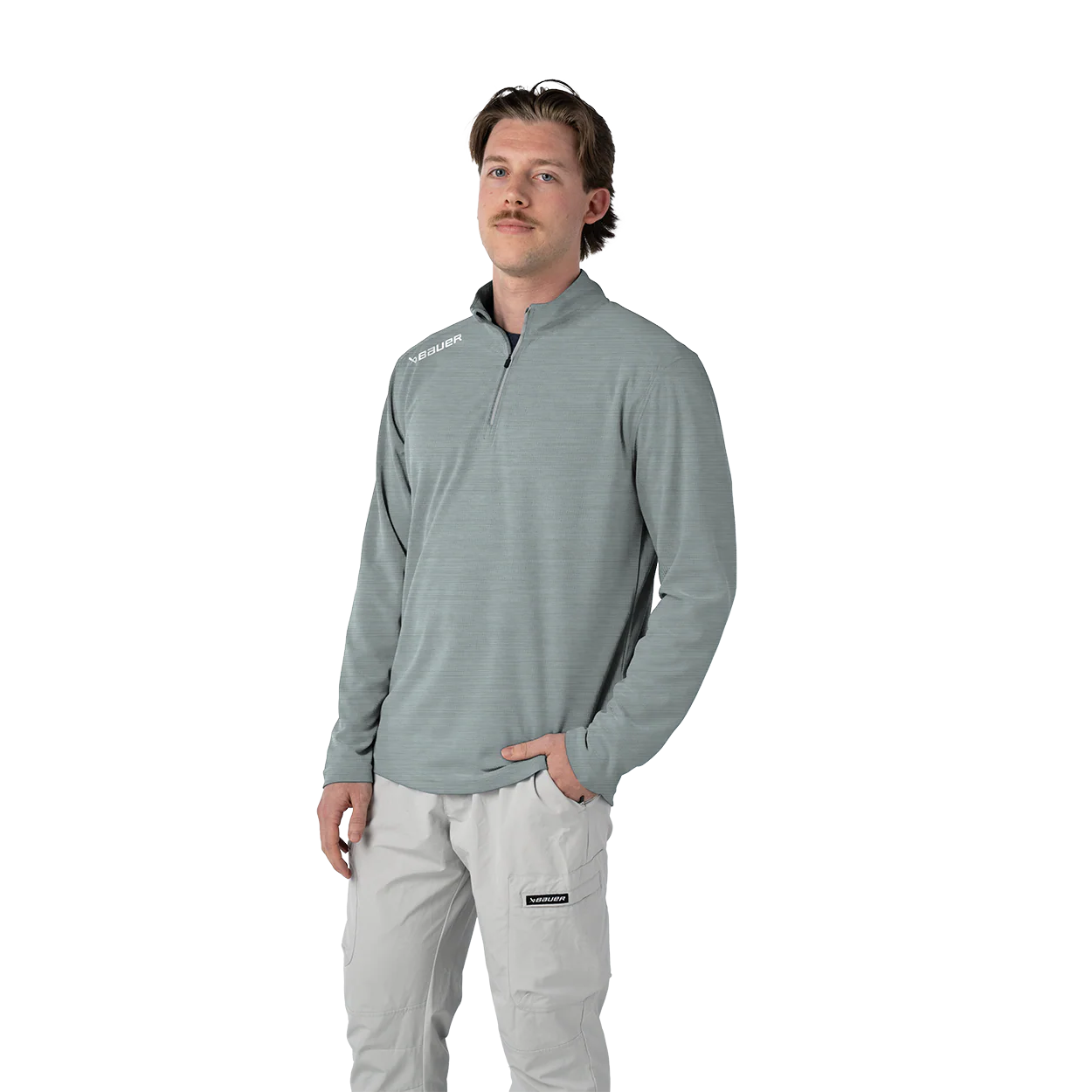 BAUER TEAM PERF 1/4 ZIP SENIOR